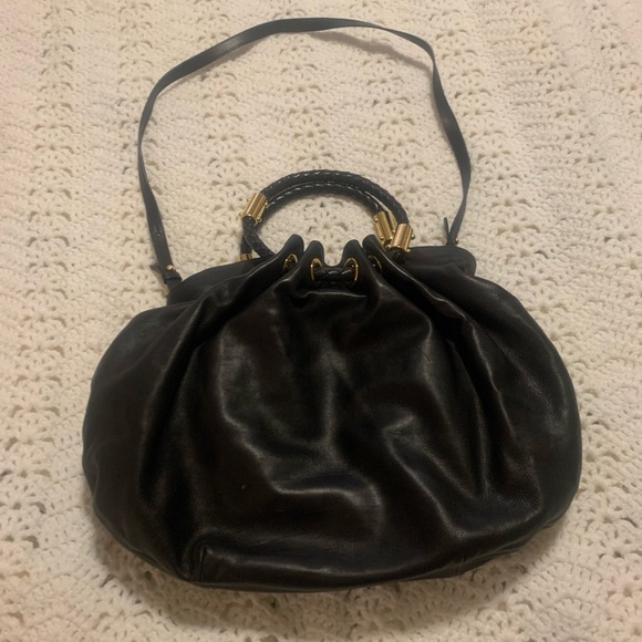 Michael Kors, leather black bag made in Italy - Picture 3 of 14